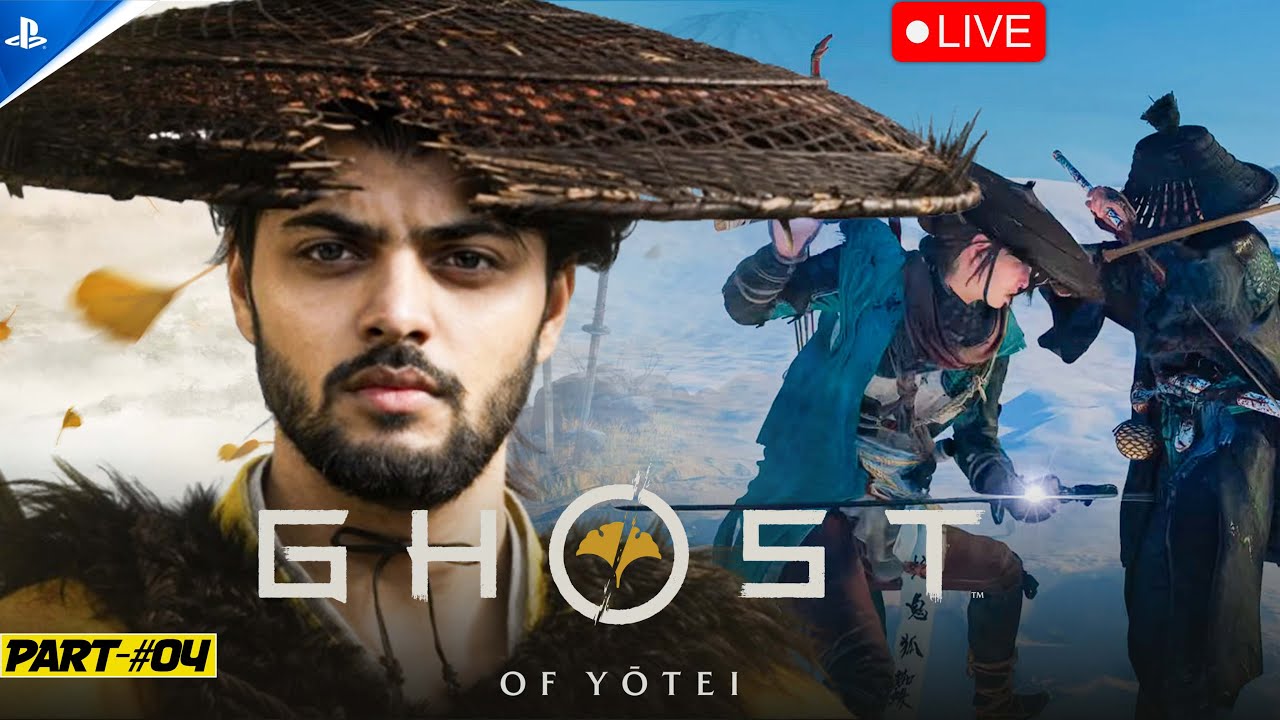 GHOST OF YOTEI LIVE🔴| PS5 Gameplay | GamingVlogsNikhil |Pt.4