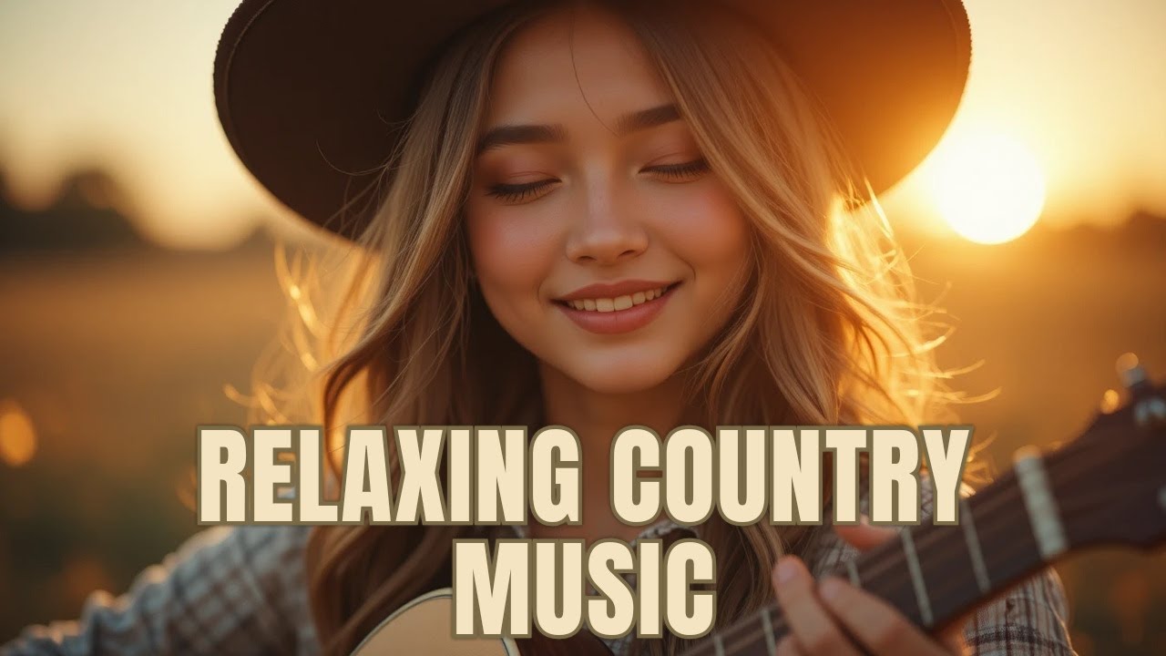 RELAXING COUNTRY MUSIC MIX – Soft Cabin Rainy Calm for Work 🎸