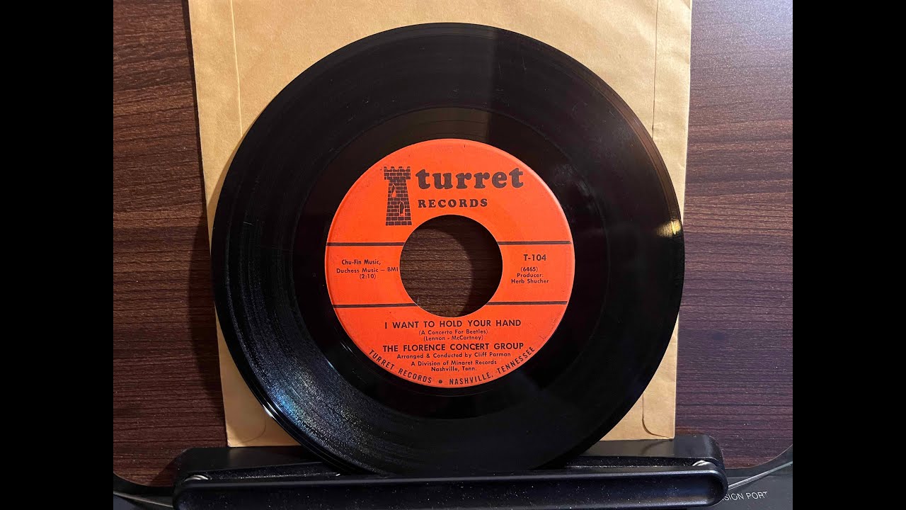 The Florence Concert Group – I Want To Hold Your Hand (A Concerto For Beetles)/I'll Catch A Rainbow