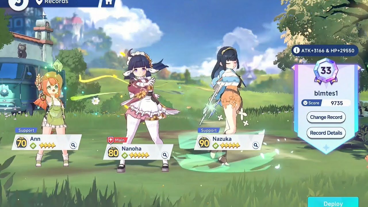 Stella Sora - Nazuka day 2 test on boss blitz and menace arena