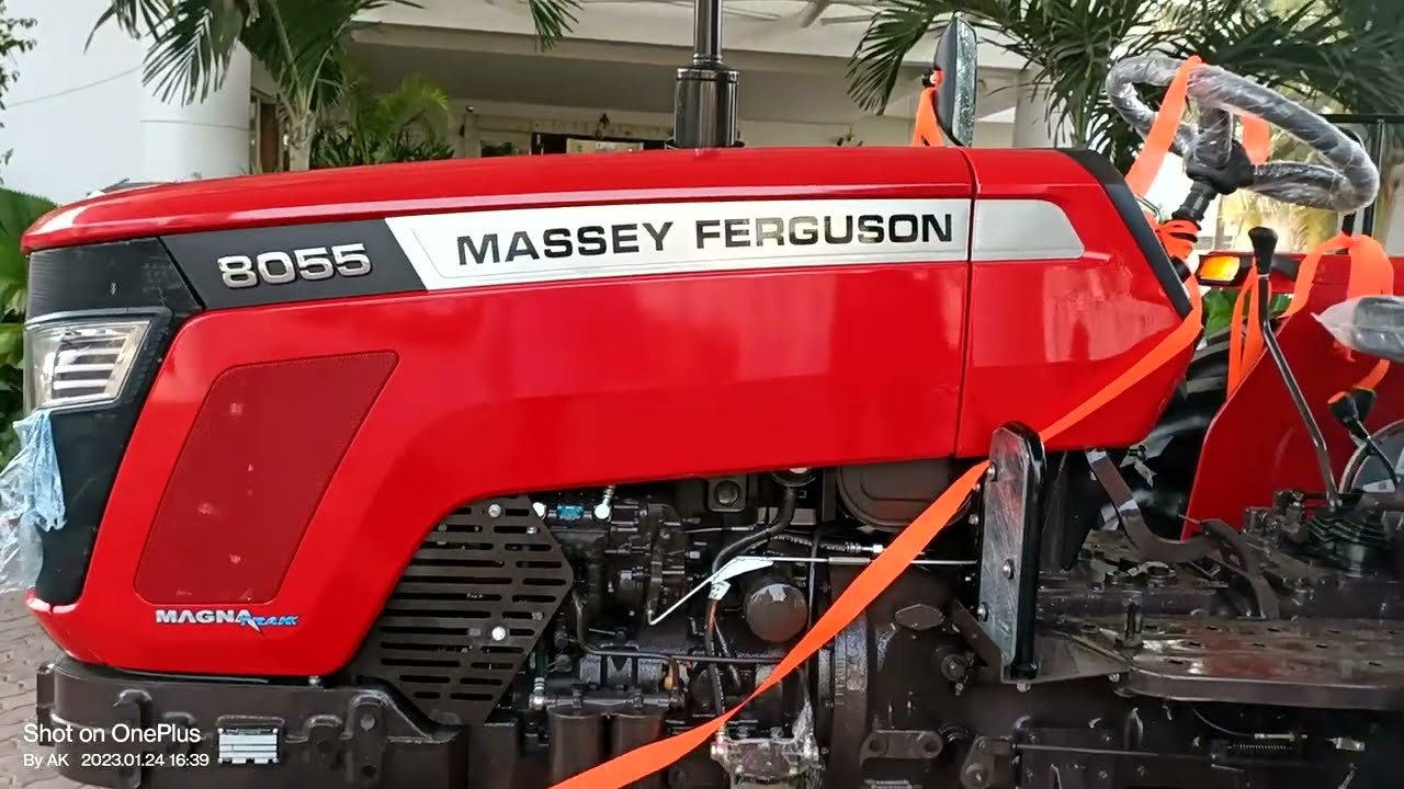 Massey 8055 New Massey Ferguson 8055-50hp Boss tractor kannada review