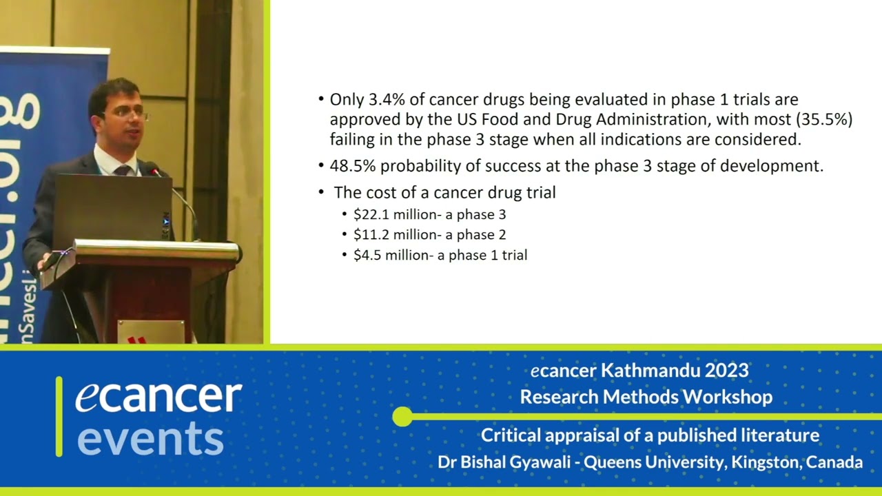 Critical Appraisal of a Clinical Trial- Lecture by Dr. Bishal Gyawali