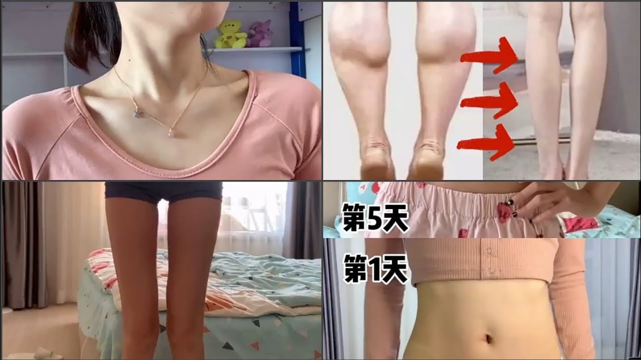 [Tik tok trung quốc] 💪 Các bài tập giảm mỡ đùi, eo, tay,...💪 ep3