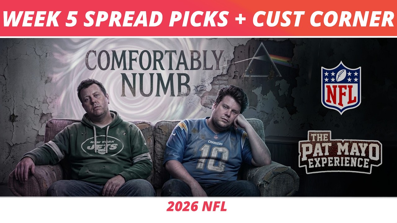 2026 NFL Week 5 Spread Picks, SUPERLOCKS, Survivor Picks | Cust Corner: Early Halloween Decorations