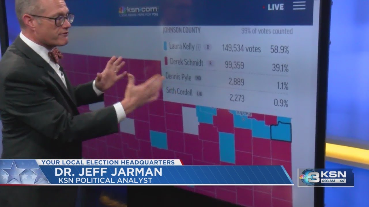 KSN political analyst Dr. Jeff Jarman explains governor race results