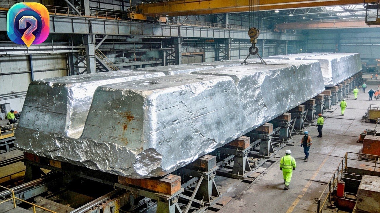 Wie Gestein in einer Fabrik zu fl&uuml;ssigem Metall wird! Einzigartige Aufnahmen aus  Produktionsprozess