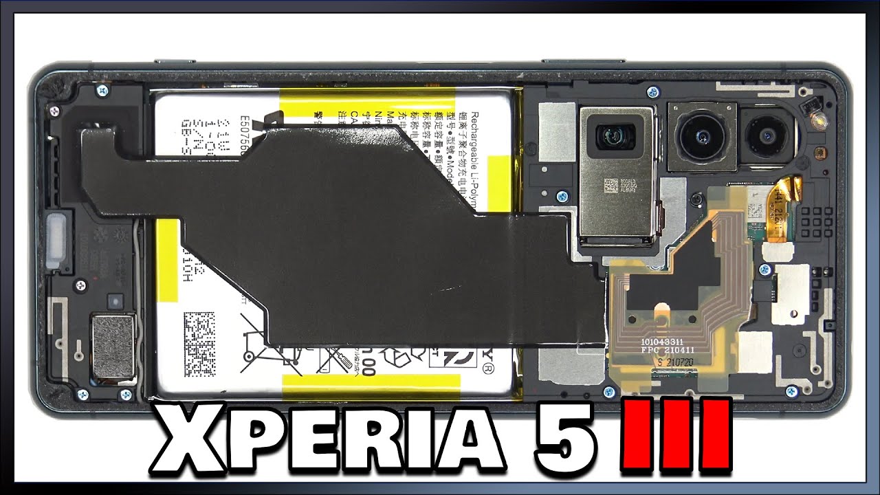 Sony Xperia 5 III Disassembly Teardown Repair Video Review