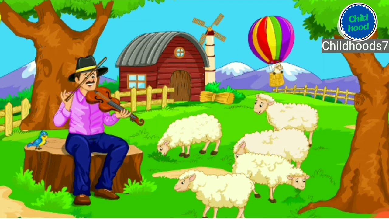 I Am A Sheep Song | Educational Animal Songs for Kids | Childhoods7