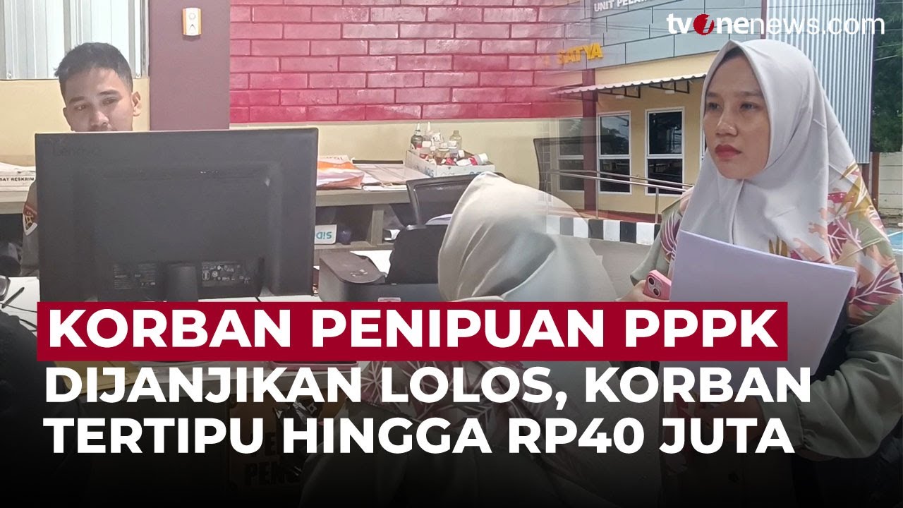 Janji Manis Palsu! Wanita di Palembang Tertipu Rp40 Juta Demi Lolos PPPK | OneNews Update