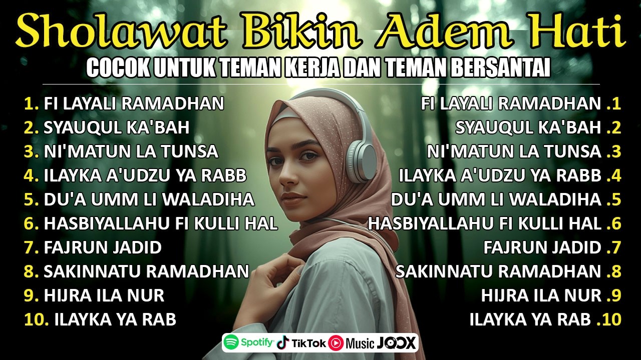 🔴SHOLAWAT PENARIK REZEKI PALING DAHSYAT, Sholawat Nabi Muhammad SAW, SALAWAT JIBRIL PALING MERDU