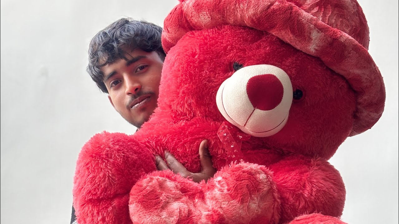 इतना बड़ा गुड्डा किसका है bhai 😲#viral #funny #vlog #like #comment #shere#subscribe 