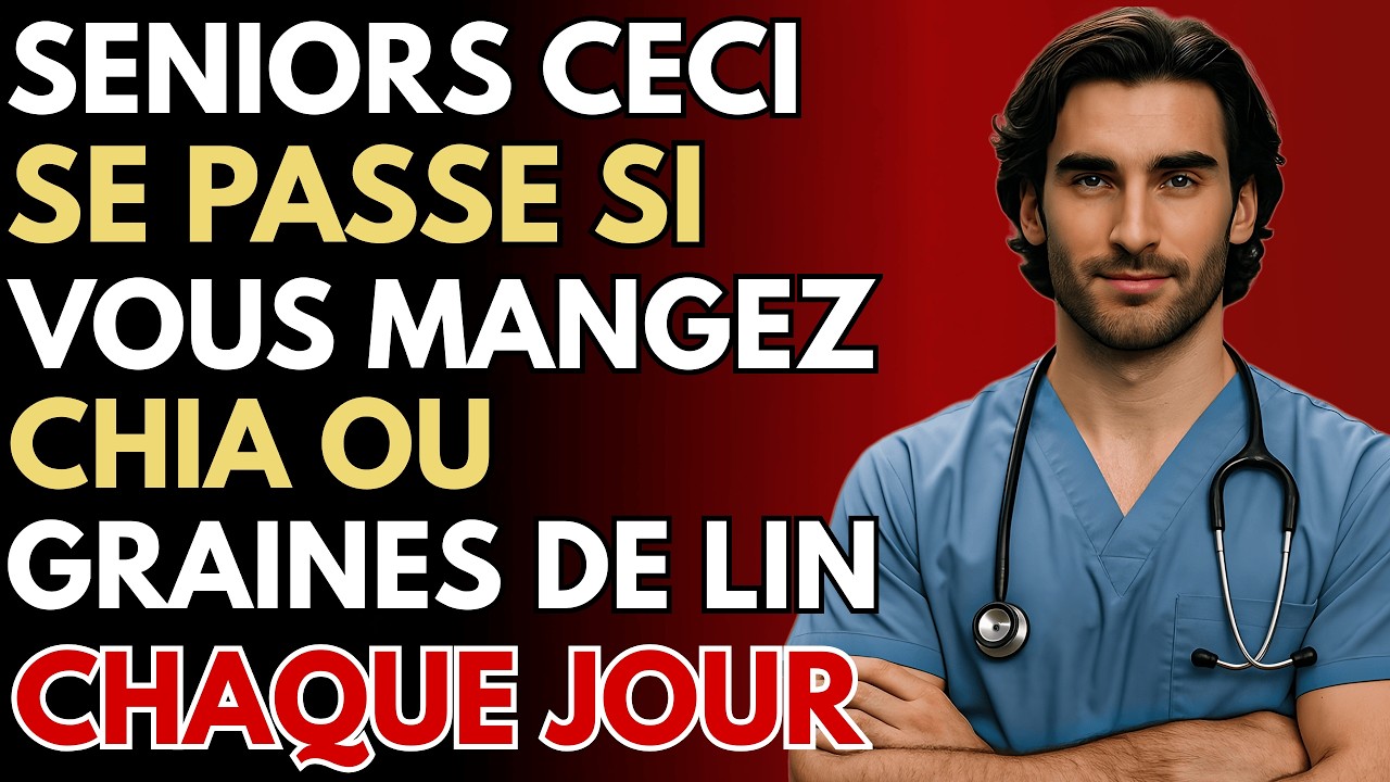 Vous voulez des OS et un CŒUR PLUS FORTS même à 60 ans ? Mangez CHIA et LIN tous les jours