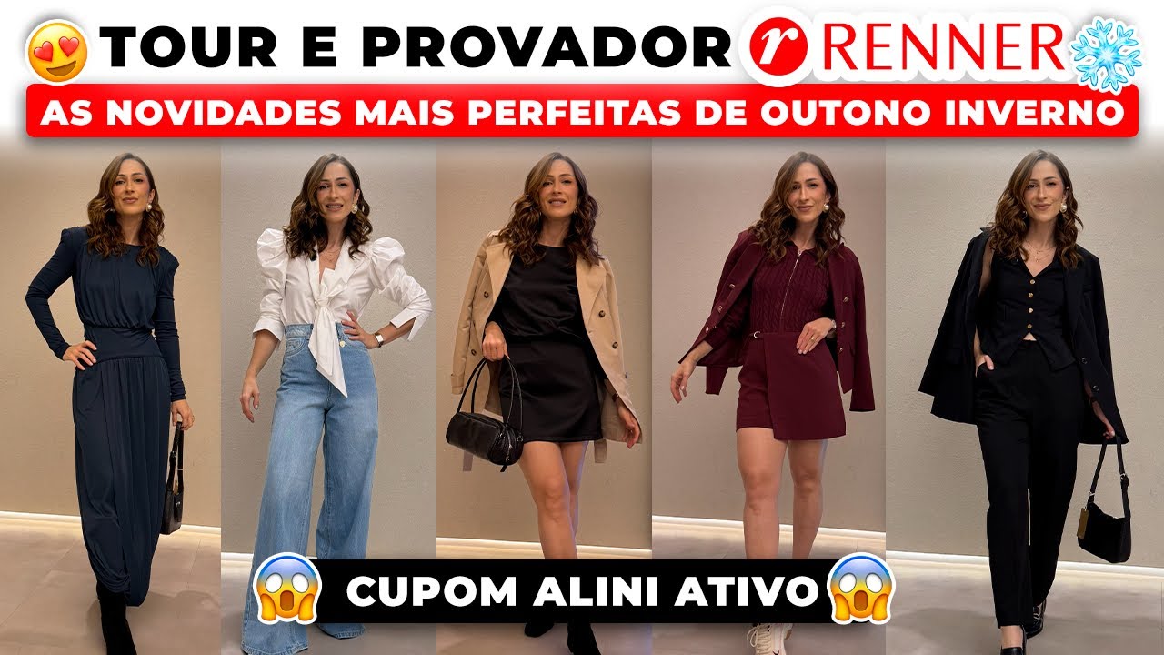 TOUR E PROVADOR RENNER - CHOCADA COM AS NOVIDADES
