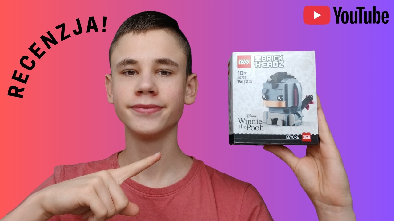 KŁAPOUCHY LEGO BRICKHEADZ! (40797) - RECENZJA