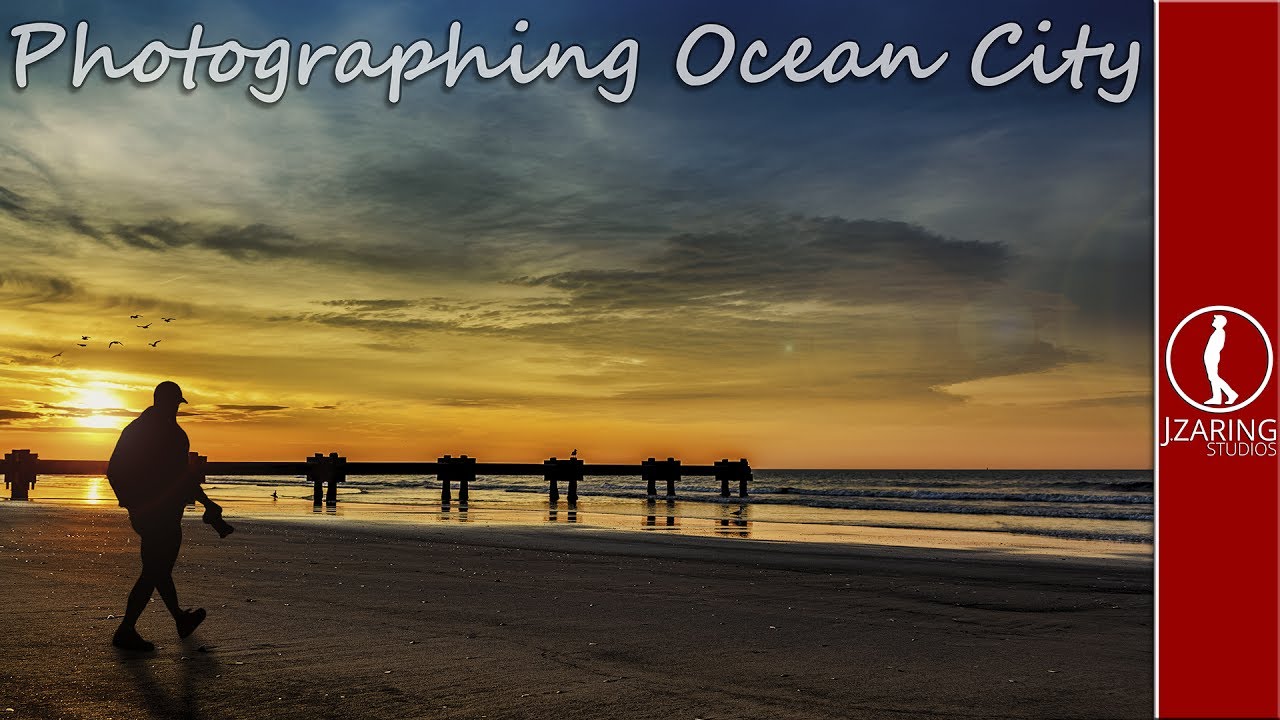 Taking Sunrise Photos. Seascape Photography at Ocean City