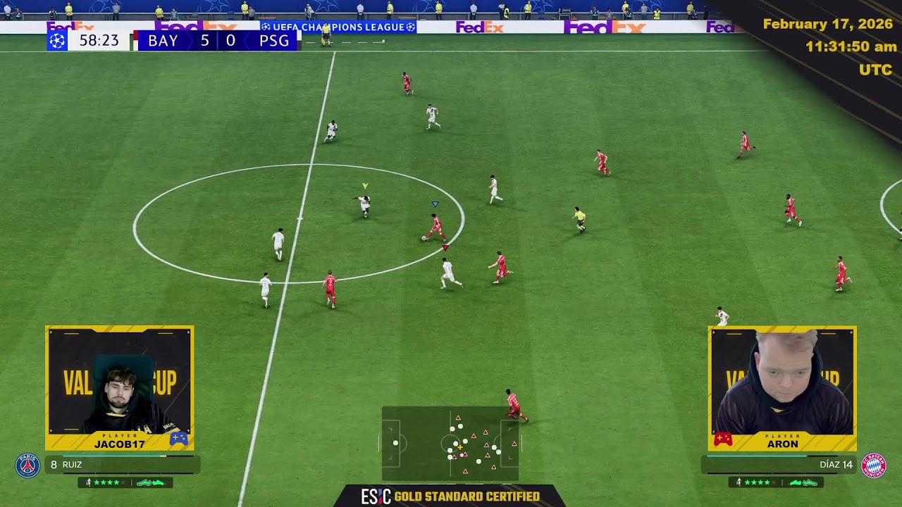 Valhalla Cup 1 - 17/02/2026 - Morning Session