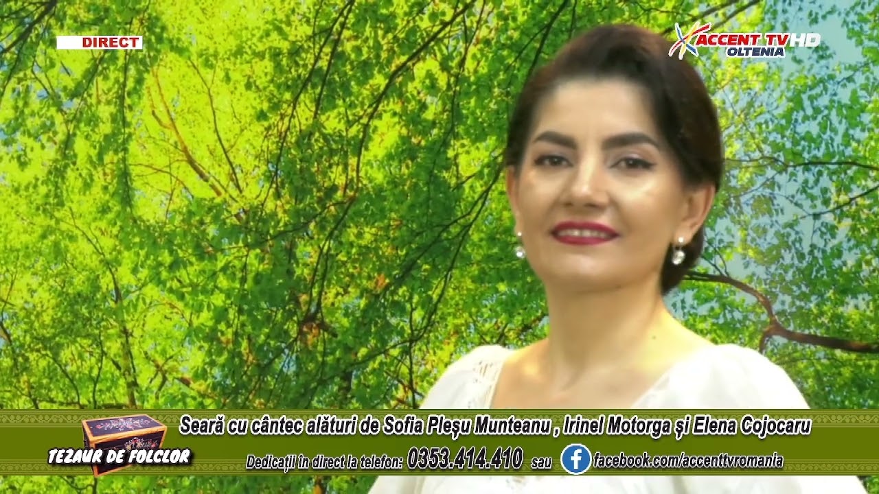 Tezaur de Folclor 7 aprilie 2022 Sofia Plesu Munteanu, Irinel Motorga si Elena Cojocaru