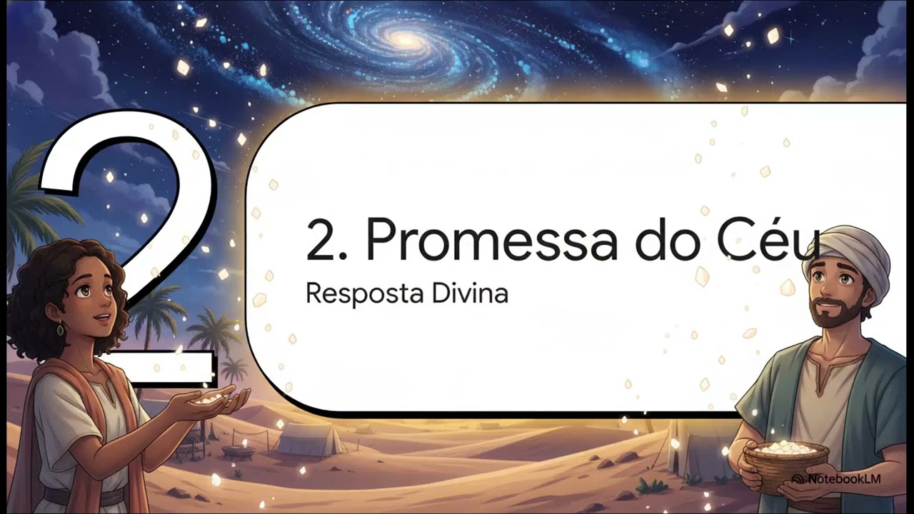 Êxodo 16  O Maná do Céu