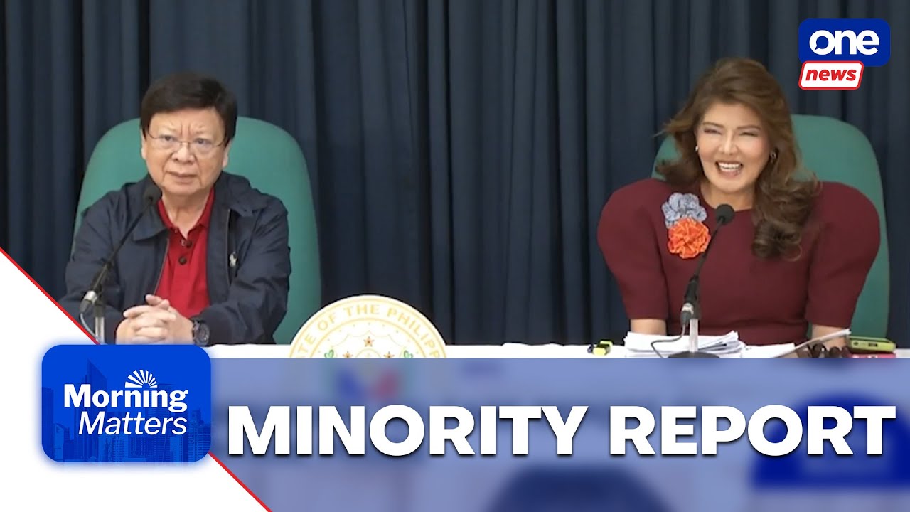 Minority senators release report on flood control probe 