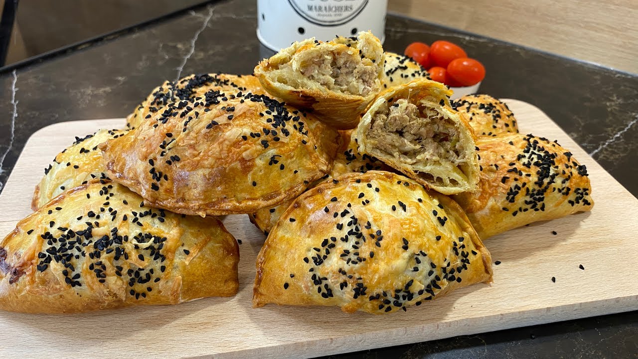 Вкусные тунцовые пирожки 🥙 бюджетные, без слоеного теста и такие легкие в приготовлении ‼️