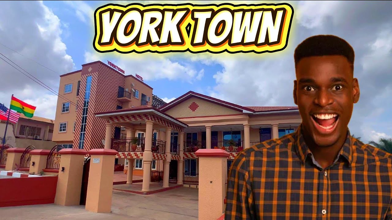 #watch -  This Is YORK TOWN in KUMASI. A Perfect Place For Your Luxury Short Stay. #vacation #wow