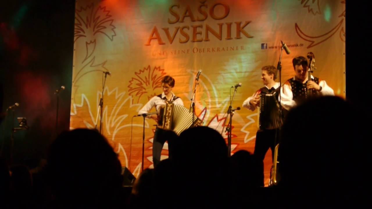 Tatjana Steinwachs mit Saso Avsenik und seinen Oberkrainern