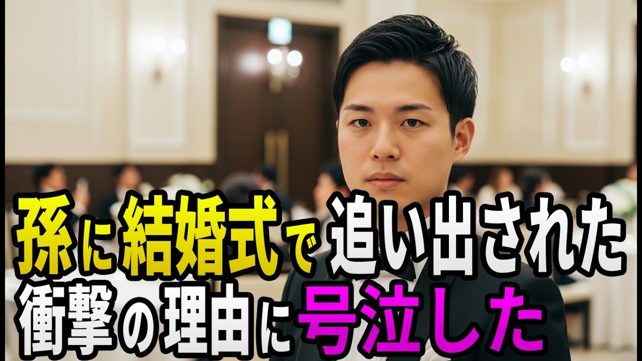 結婚式で大好きな孫から追い出された衝撃の理由