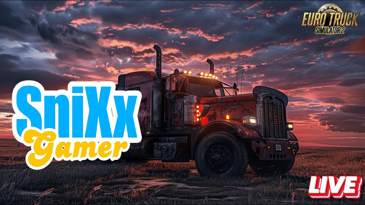 Aaj Badi Naak Wali Truck Chalaenge😁🔥 II Full Timepass😂 II ATS LIVE🔴 II SniXx Gamer