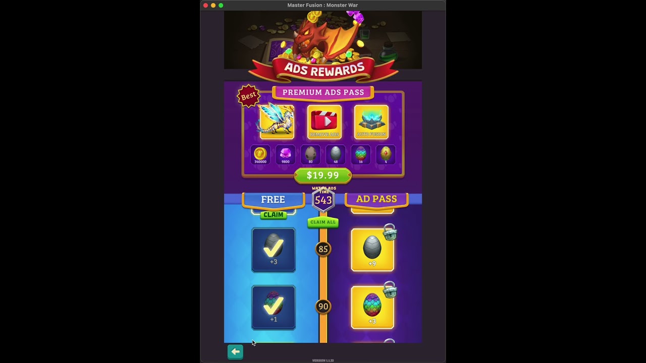 Master Fusion: Monster War