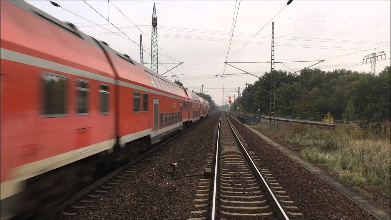 F&uuml;hrerstandsmitfahrt Blankenfelde - Berlin S&uuml;dkreuz