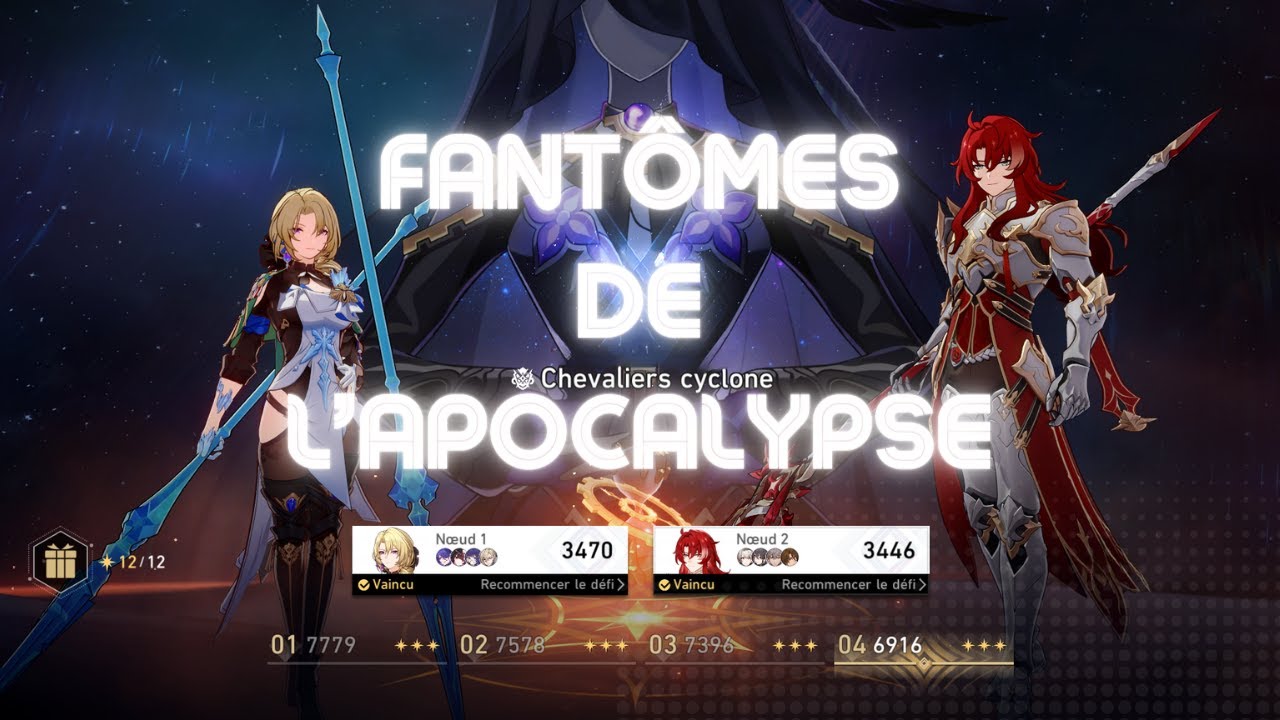 Fantômes de l'Apocalypse - niveau 4 - Honkai Star Rail