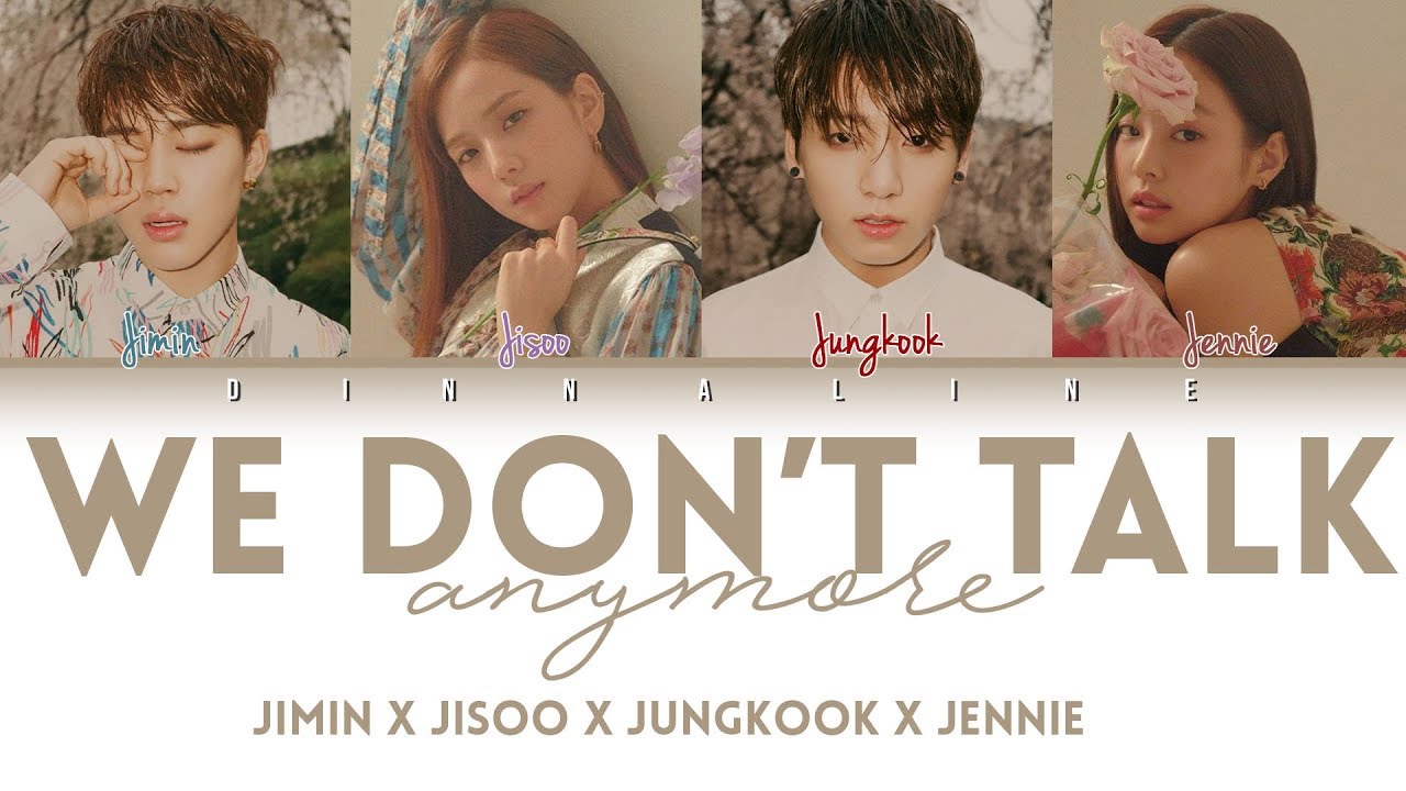 How Would BTS and BP sing 'WE DON'T TALK ANYMORE' by CHARLIE(Color Lyrics Eng/Rom/Han)(FANMADE)
