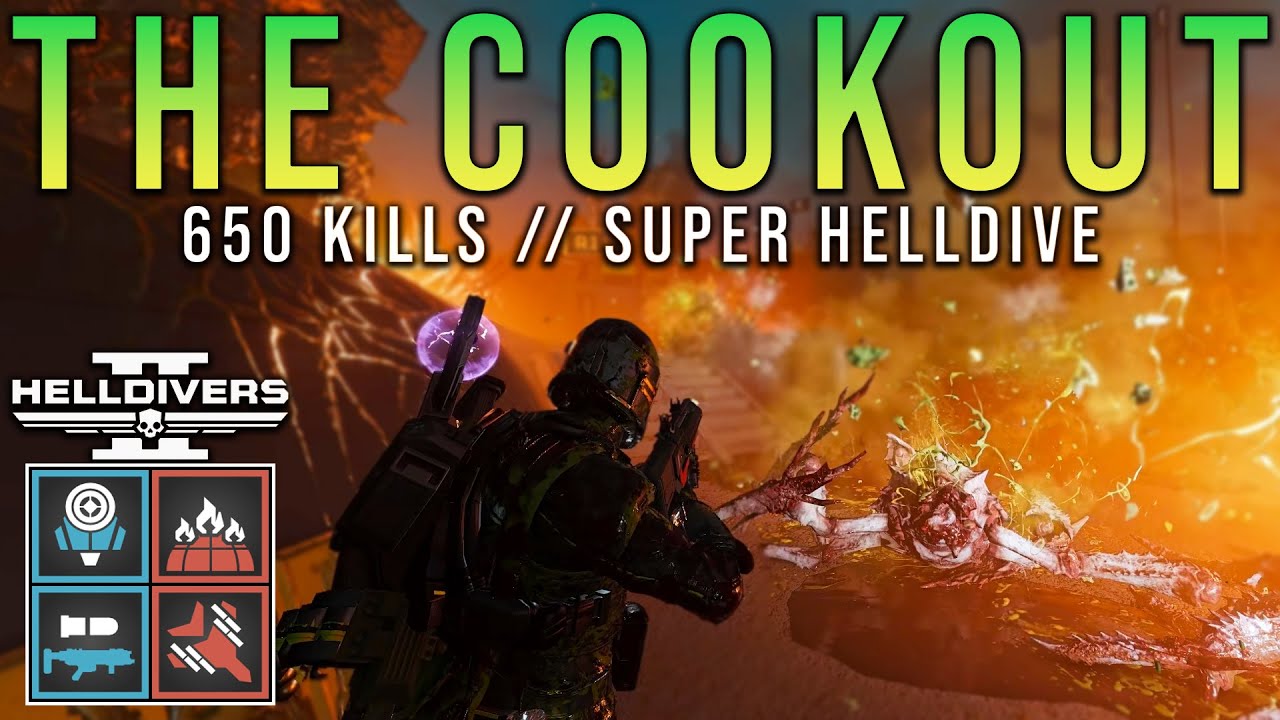 Bug Burning With The Cookout - Max Difficulty Loadout