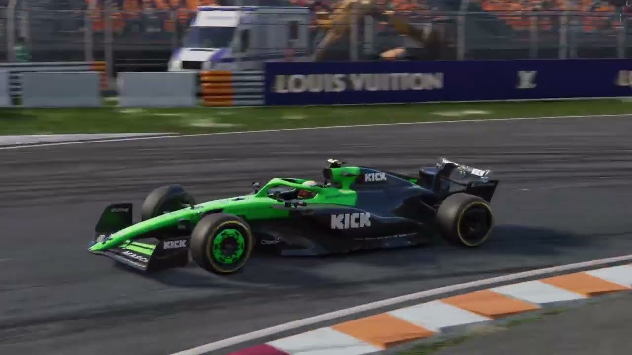 F1 25 | Gabriel Bortoleto – Dutch GP at Zandvoort | 95% Difficulty (TV Broadcast Race)
