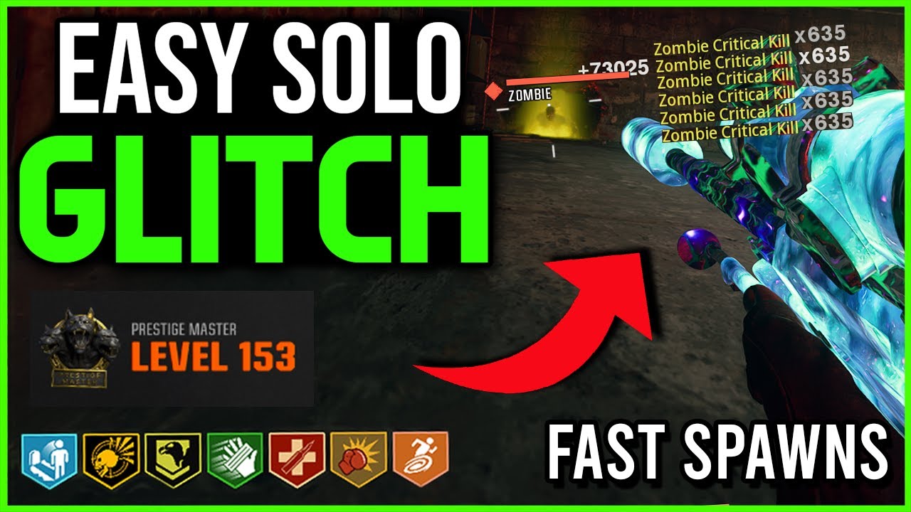 SOLO Black Ops 6 Zombies BOT LOBBY Glitch For AFK Unlock Master Prestige Lobby For Camos Zombies!
