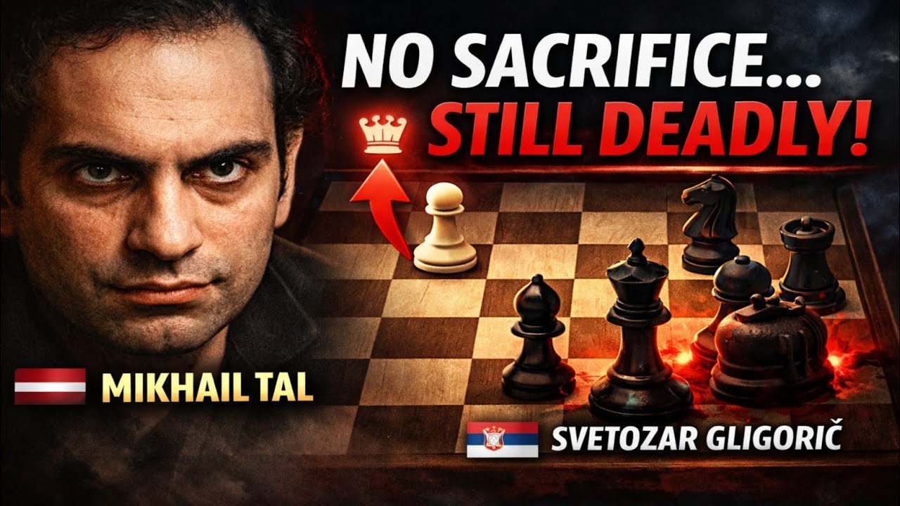 Tal vs Gligorić 1973 | A Silent Masterpiece That Crushed a Legend