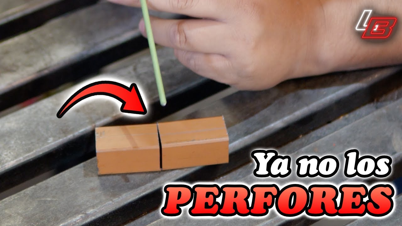 🛑Ya no PERFORES los perfiles delgados al soldar.👨&zwj;🏭