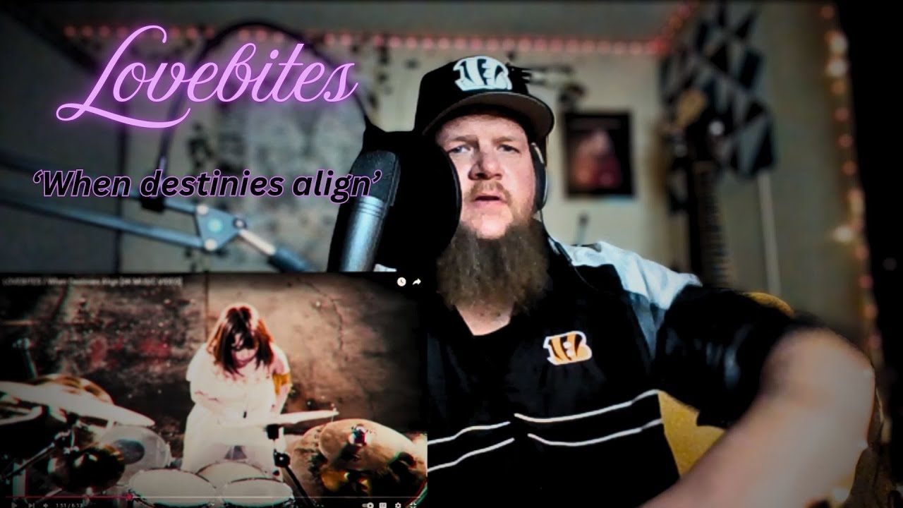 New song for me - Reaction / Lovebites - 'When destinies align' (MV)