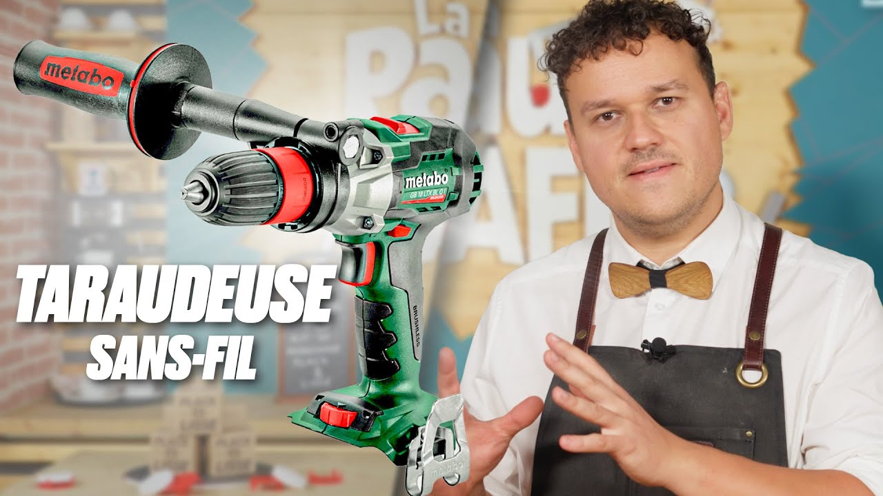 TARAUDEUSE sans fil GB 18 LTX BL Q I - Metabo ! La Pause Café de BichonTV