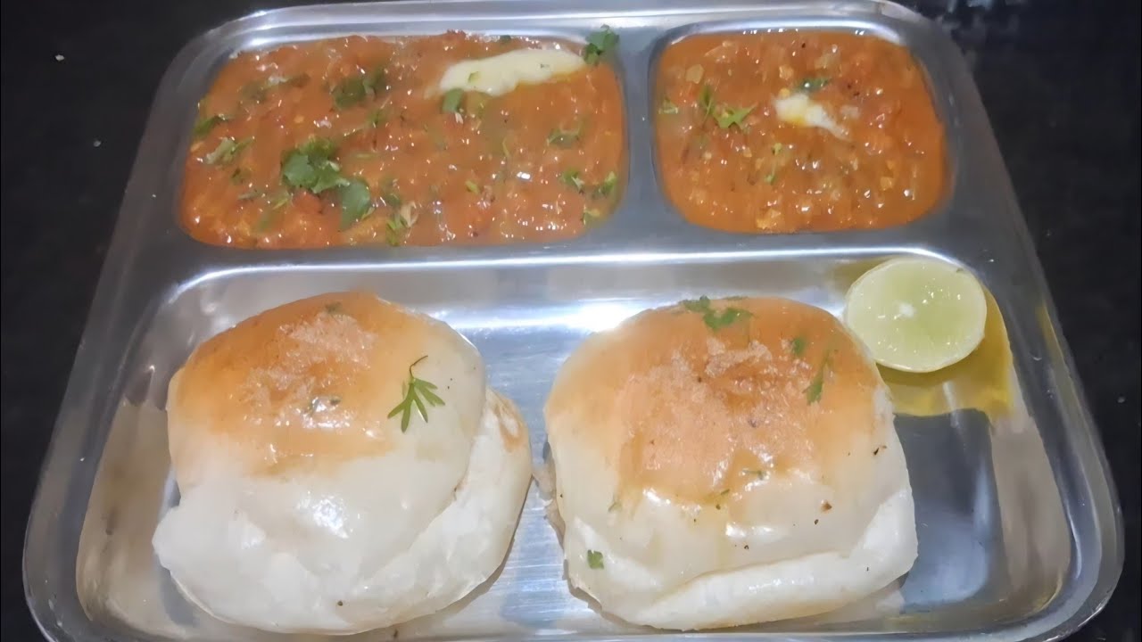 Mumbai Style Pav Bhaji Recipe | Mumbai Special Street Food