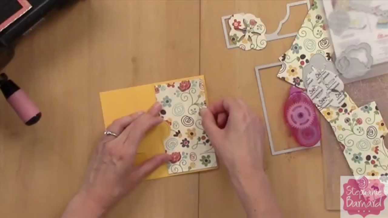 Make a Hidden Panel Card with Stephanie Barnard from The Stamps of Life
