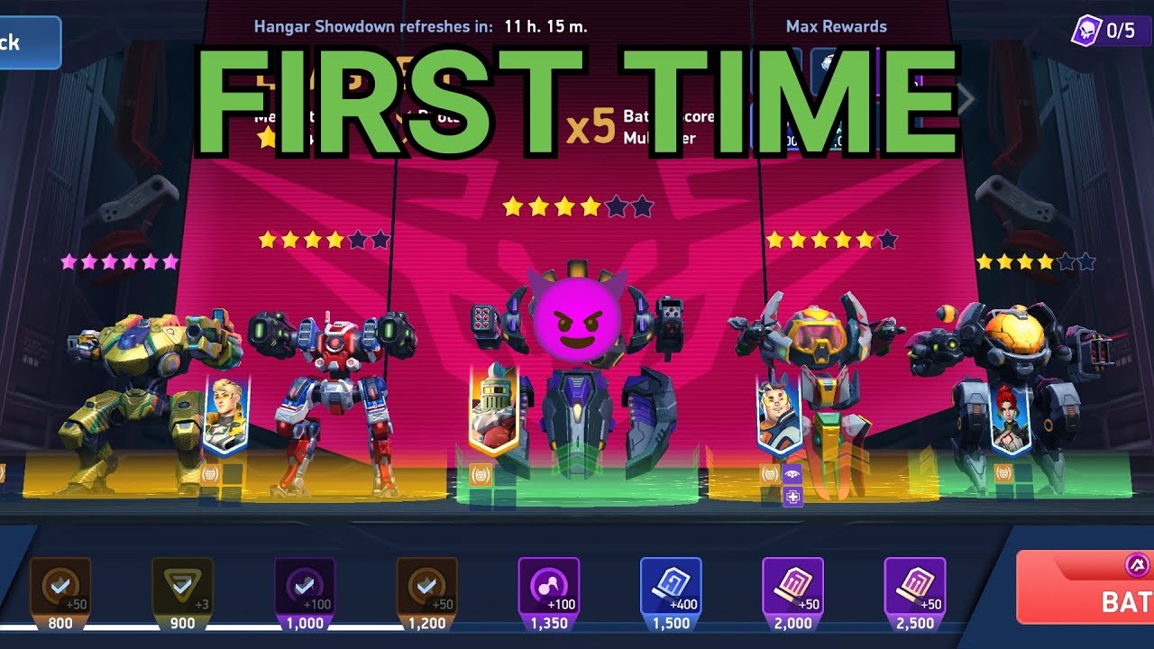 First video in hanger  showdown #1