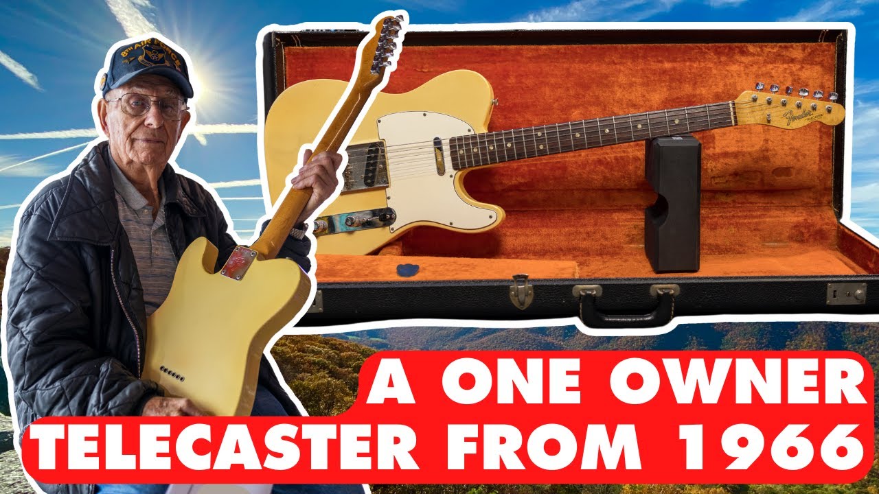 Finding a one owner @fender Telecaster from 1966