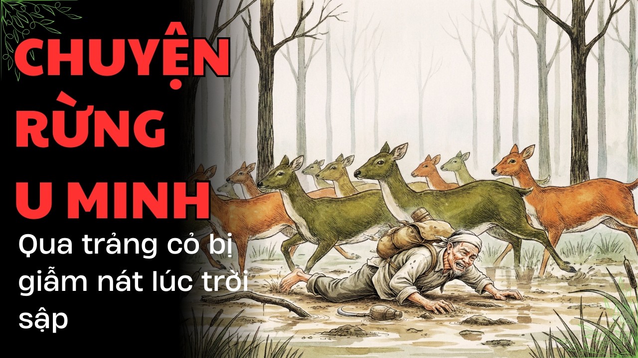 Qua Trảng Cỏ Bị Giẫm Nát Lúc Trời Sập  | Chuyện Rừng U Minh