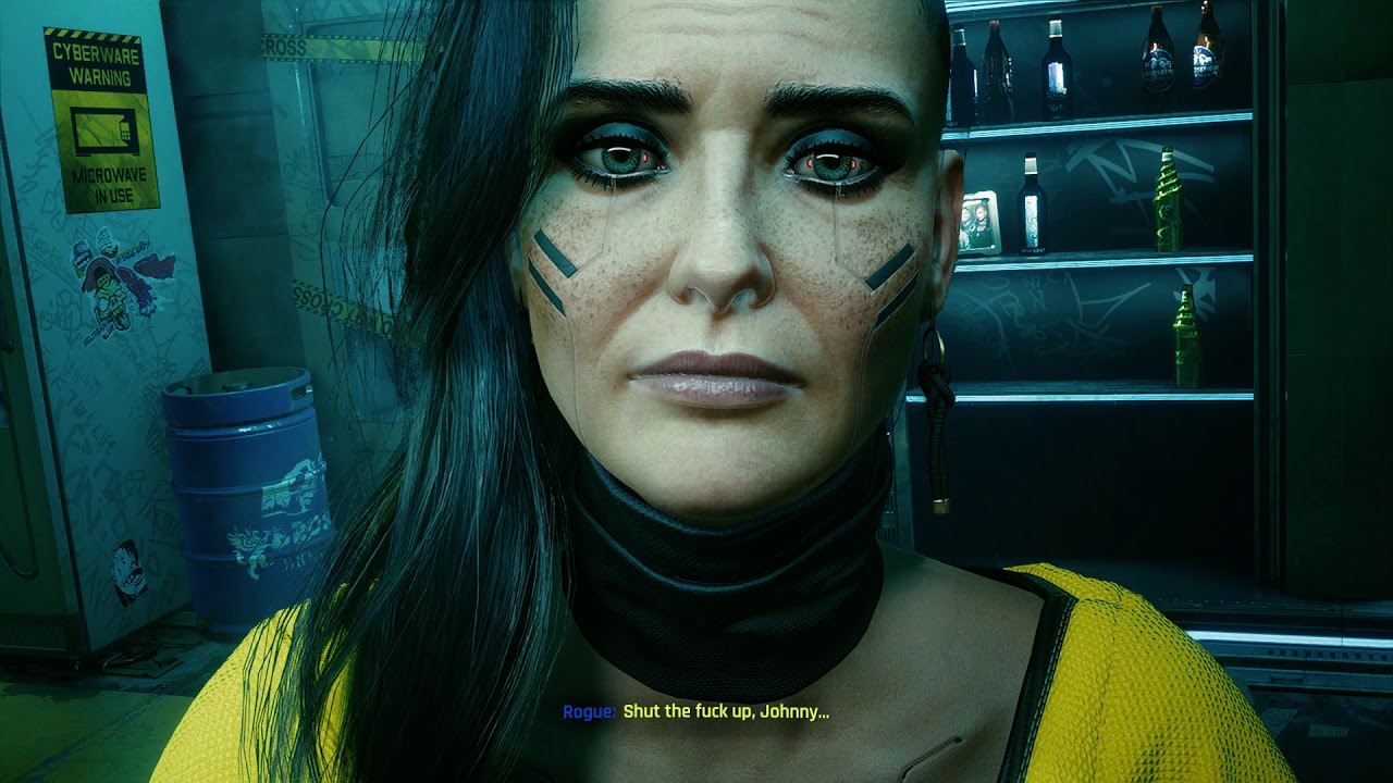 Cyberpunk 2077 Ending 2: Team up with Rogue | Full cutscene + Combat + Boss fight