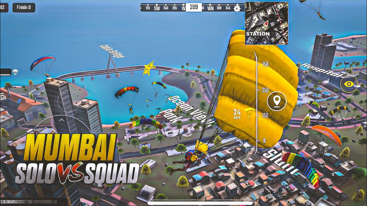 SOLO VS SQUAD GAME PALY 🔥IN. MUMBAI MAP #sf2 #battleroyalegame #pubg 