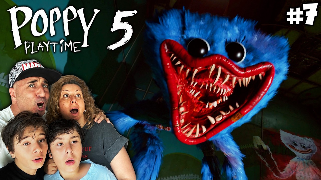 ¡NO PODEMOS HACER RUIDO! 🤫 Huggy Wuggy nos acecha!! | Poppy Playtime 5 , cap. 7