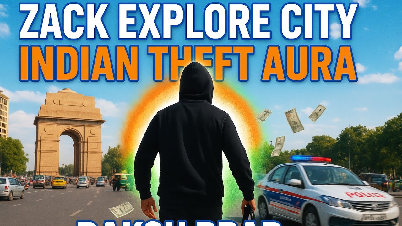 Zack expore City In Indian THEFT AURA episode 1 Daksh brar 