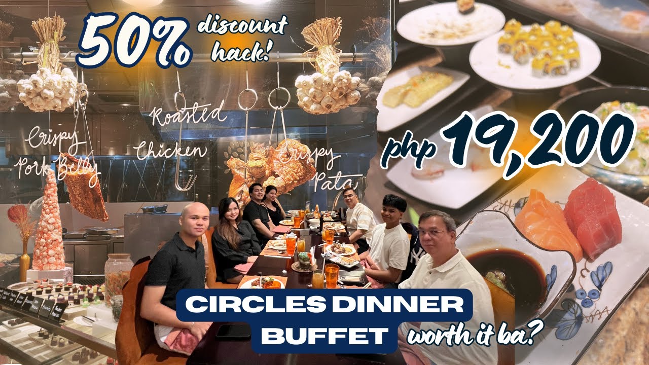 ₱19,200 BUFFET sa SHANGRI-LA?! SULIT BA o LUHO LANG?? 😱🍽️ (Circles Buffet) | by Niks & Jervs