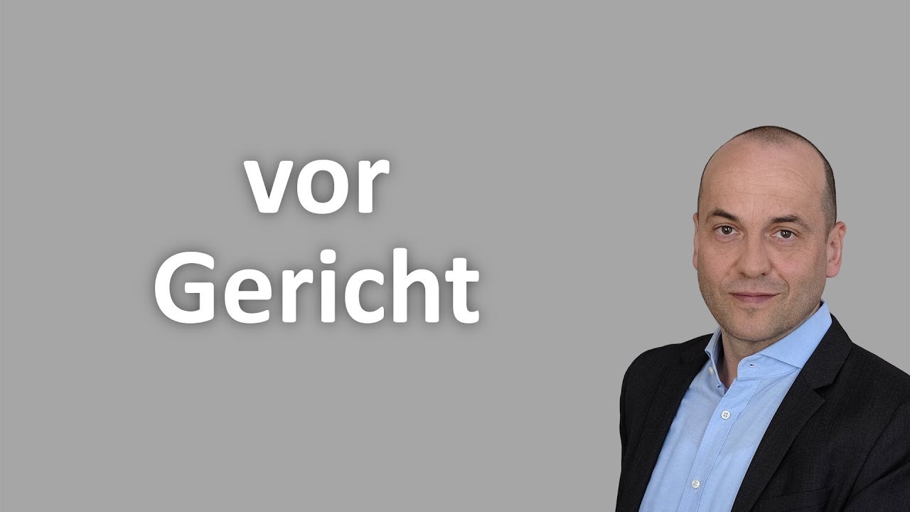 Wie sollte man sich vor Gericht kleiden?